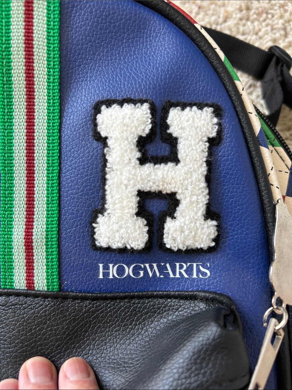 Harry Potter House Crest Multi-Color Mini Backpack - Picture 9 of 12